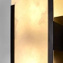 Wall light Yves Alabaster E14 BLK